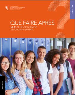 Que faire après la 5e de l'enseignement secondaire général