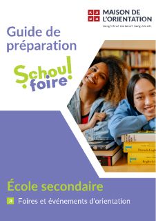 Guide de préparation pour foires d'orientation - École secondaire