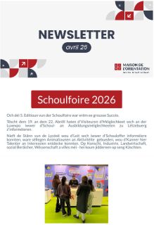 Newsletter April 2026