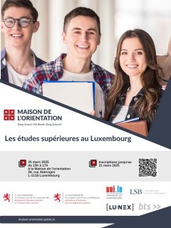 Séance d'info : Etudes supérieures au Luxembourg