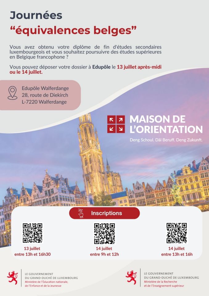 JPG - Equivalences belges